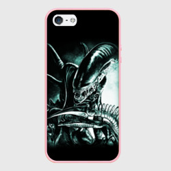 Чехол для iPhone 5/5S матовый Чужой