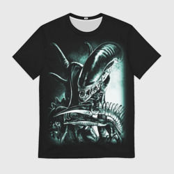 Мужская футболка 3D Чужой
