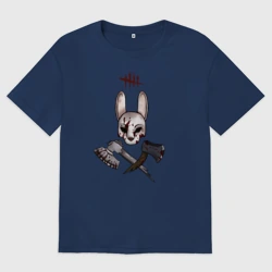 Женская футболка хлопок Oversize Dead by Daylight