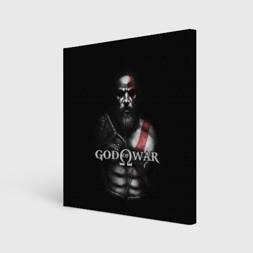 Холст квадратный God of War, цвет 3D печать