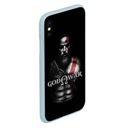 Чехол для iPhone XS Max матовый God of War - фото 2