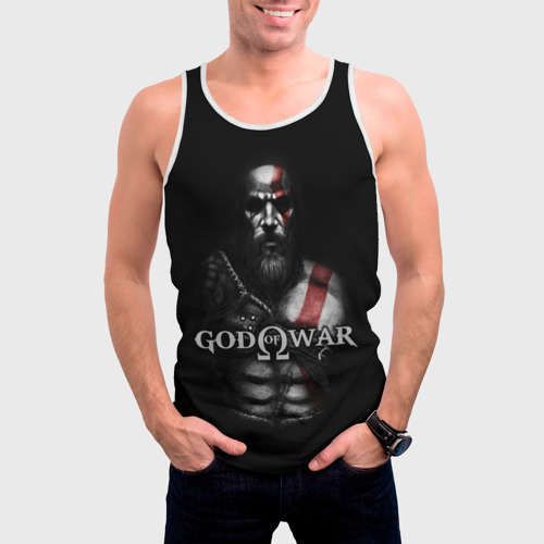 Мужская майка 3D God of War, цвет 3D печать - фото 3