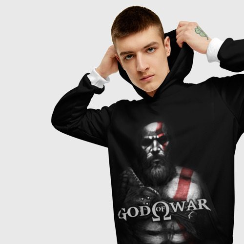 Мужская толстовка 3D God of War Фото 01 Мужская толстовка 3D God of War Фото 01