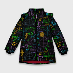 Зимняя куртка для девочек 3D Формулы