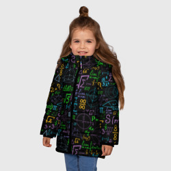 Зимняя куртка для девочек 3D Формулы - фото 2