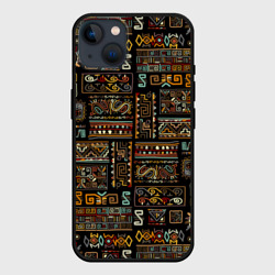 Этнический орнамент - Африка – Чехол для iPhone 14 Plus с принтом купить