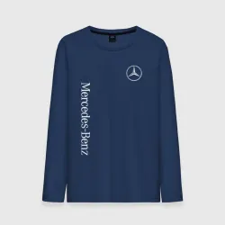 Мужской лонгслив хлопок Mercedes-Benz AMG Мерседес