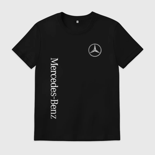 Мужская футболка хлопок Mercedes-Benz AMG Мерседес