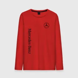 Мужской лонгслив хлопок Mercedes-Benz AMG Мерседес