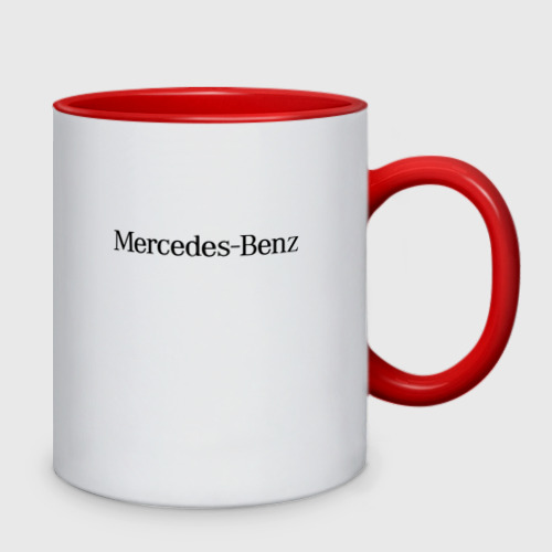 Кружка двухцветная Mercedes-Benz AMG Мерседес - фото 2