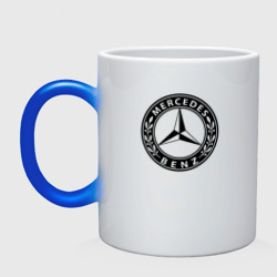 Кружка хамелеон Mercedes-Benz AMG