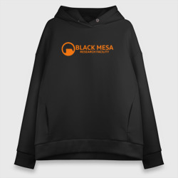 Женское светящееся худи Half-life black Mesa