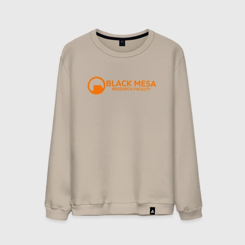 Мужской свитшот хлопок Half-life black Mesa
