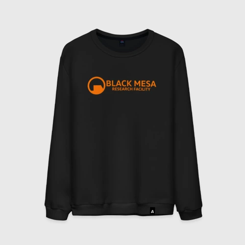 Мужской свитшот хлопок Half-life black Mesa