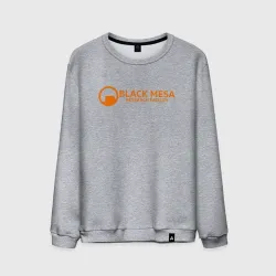 Мужской свитшот хлопок Half-life black Mesa