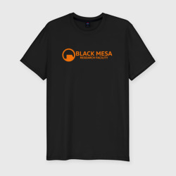 Приталенная футболка HALF-LIFE / BLACK MESA (Мужская)