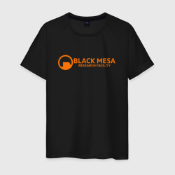 Мужская футболка хлопок Half-life black Mesa