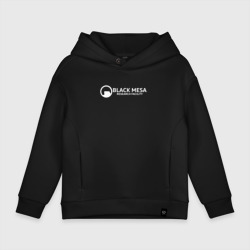 Детское худи Oversize хлопок Half-life black Mesa