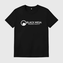 Мужская футболка хлопок Half-life black Mesa