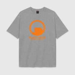 Женская футболка Oversize хлопок texturе Half-life