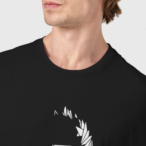 Мужская футболка хлопок Deus Ex, цвет черный - фото 6