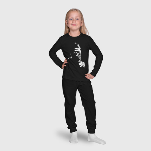 Детская пижама с лонгсливом хлопок Deus Ex, цвет черный - фото 7