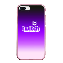 Чехол для iPhone 7Plus/8 Plus матовый Twitch