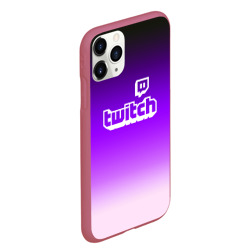 Чехол для iPhone 11 Pro Max матовый Twitch - фото 2