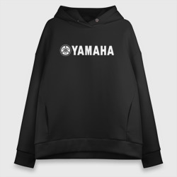 Женское худи Oversize хлопок Yamaha