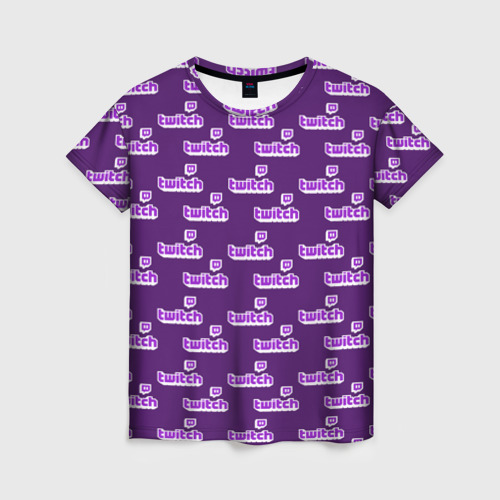 Женская футболка 3D Twitch