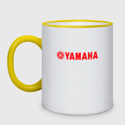 Кружка двухцветная Yamaha