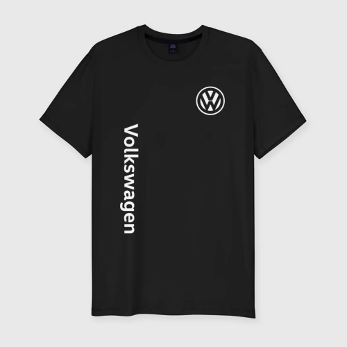 Мужская футболка хлопок Slim Volkswagen
