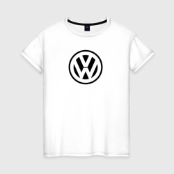 Женская футболка хлопок Volkswagen