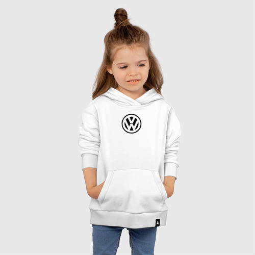 Детская толстовка хлопок Volkswagen, цвет белый - фото 4
