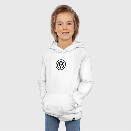 Детская толстовка хлопок Volkswagen, цвет белый - фото 5