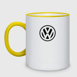 Кружка двухцветная Volkswagen