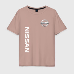 Мужская футболка хлопок Oversize Nissan