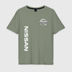 Мужская футболка хлопок Oversize Nissan