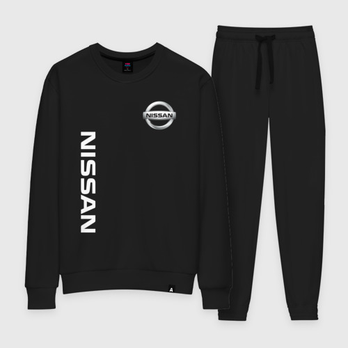 Женский костюм хлопок Nissan, цвет черный