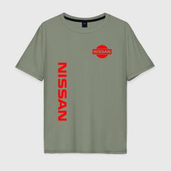 Мужская футболка хлопок Oversize Nissan