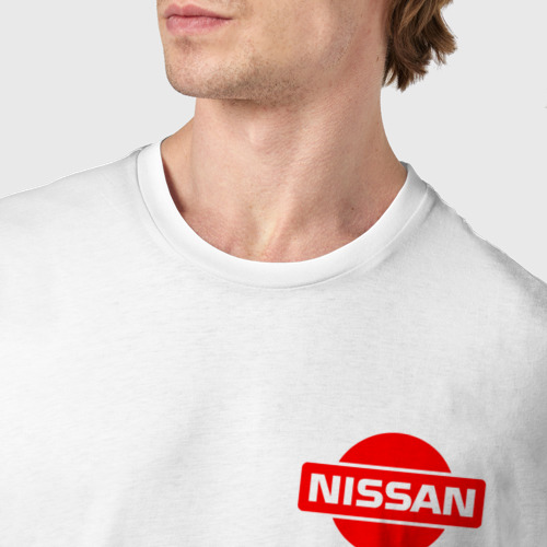 Мужская футболка хлопок Nissan - фото 6