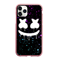 Чехол для iPhone 11 Pro Max матовый Marshmello Melt