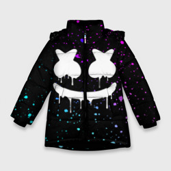 Зимняя куртка для девочек 3D Marshmello Melt