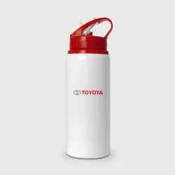 Бутылка для воды с трубочкой Toyota