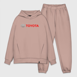 Мужской костюм oversize хлопок Toyota