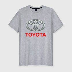 Мужская футболка хлопок Slim Toyota