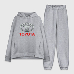 Женский костюм хлопок Oversize Toyota