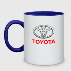 Кружка двухцветная Toyota