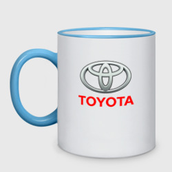 Кружка двухцветная Toyota