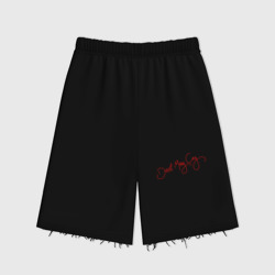 Женские шорты oversize футер хлопок Devil May Cry